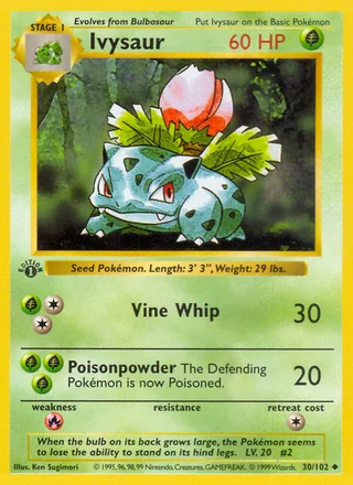 Ivysaur — フシギソウ (2001)
