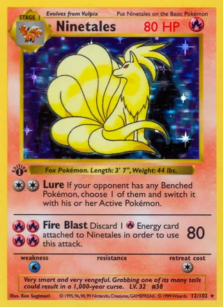 Ninetales — キュウコン (2001)
