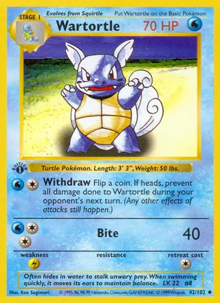 Wartortle — カメール (2001)