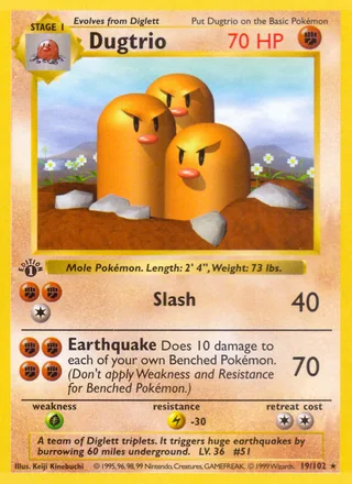 Dugtrio — ダグトリオ (2001)