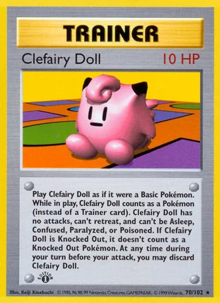Clefairy Doll — ピッピ人形 (1996)