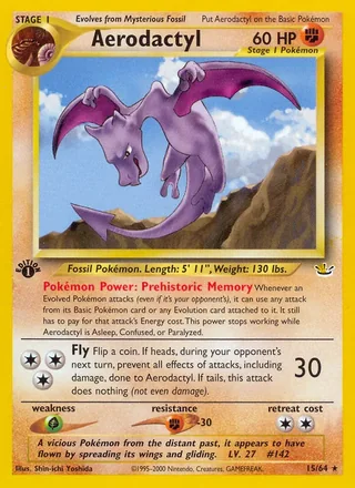 Aerodactyl — プテラ (2000)