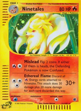 Ninetales — キュウコン (2001)