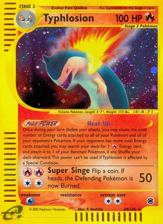Typhlosion — バクフーン (2001)