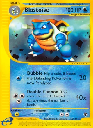 Blastoise — カメックス (2001)