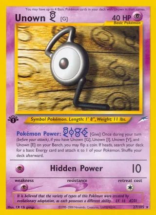 Unown [G] (2002)
