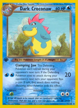 Dark Croconaw (2002)