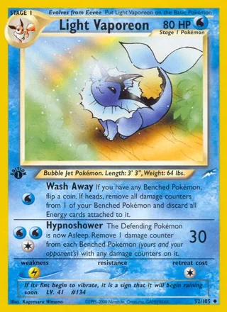 Light Vaporeon (2002)
