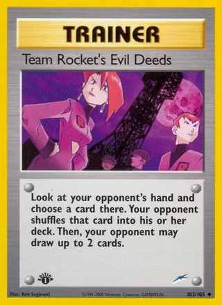 Team Rocket's Evil Deeds (2002)