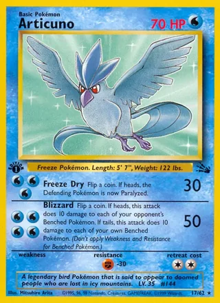 Articuno (1999)