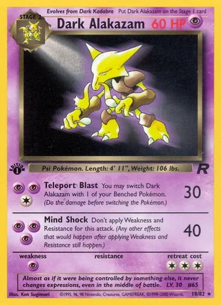 Dark Alakazam (2000)