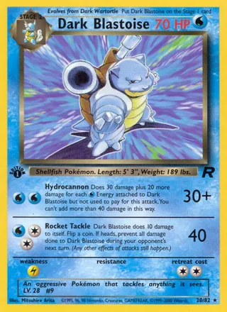 Dark Blastoise (2000)