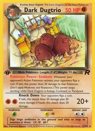 Dark Dugtrio (2000)