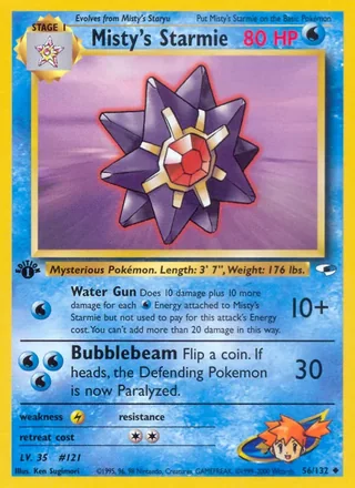 Misty's Starmie (2000)