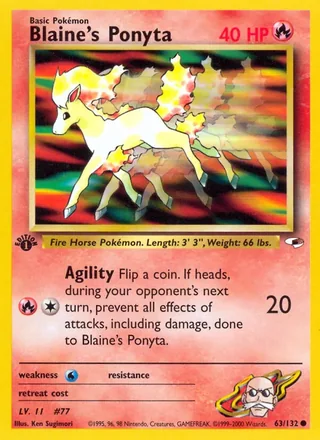 Blaine's Ponyta (2000)