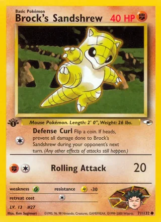 Brock's Sandshrew (2000)