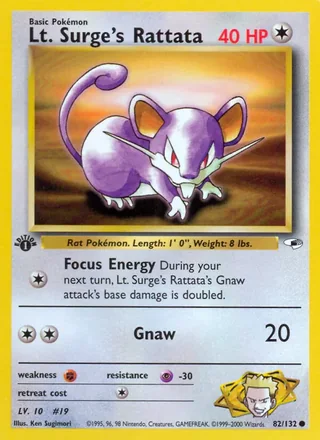 Lt. Surge's Rattata (2000)