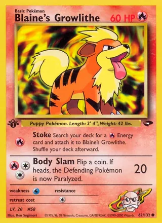Blaine's Growlithe (2000)