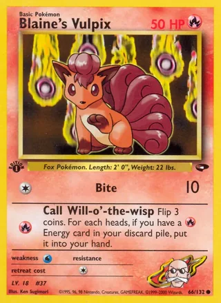 Blaine's Vulpix (2000)