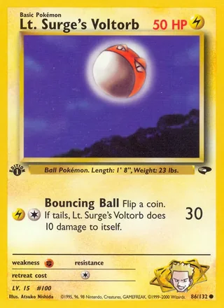Lt. Surge's Voltorb (2000)