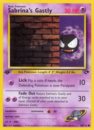 Sabrina's Gastly (2000)