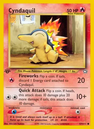 Cyndaquil — ヒノアラシ (2000)