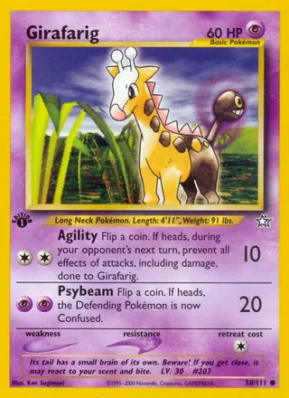 Girafarig — キリンリキ (2000)