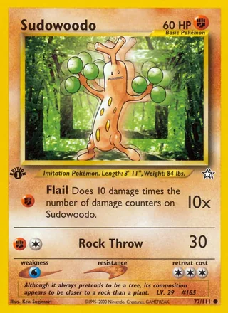 Sudowoodo — ウソッキー (2000)