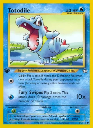 Totodile — ワニノコ (2000)
