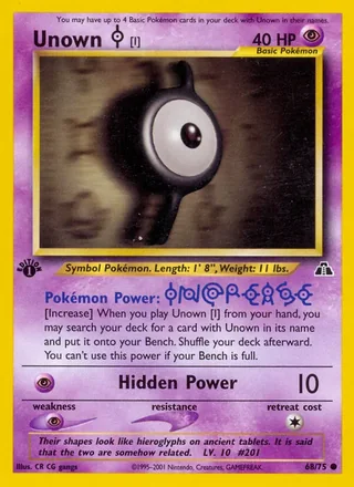 Unown [I] (2001)