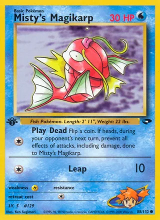 Misty's Magikarp — カスミのコイキング (1998)