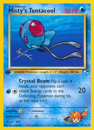 Misty's Tentacool — カスミのメノクラゲ (1998)