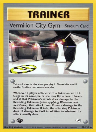 Vermilion City Gym — クチバシティジム (1998)