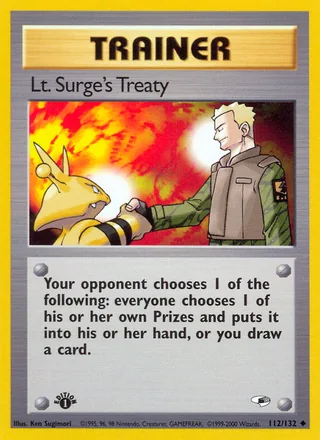 Lt. Surge's Treaty — マチスの交渉 (1998)