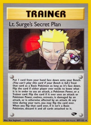 Lt. Surge's Secret Plan — マチスの秘策 (1998)