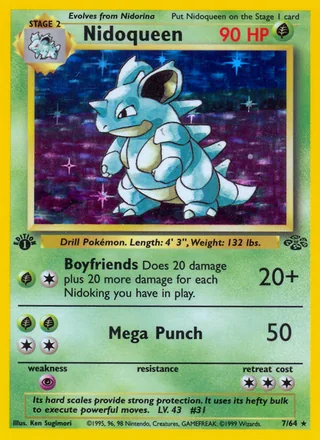 Nidoqueen — ニドクイン (1997)