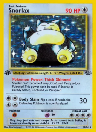Snorlax — カビゴン (1997)