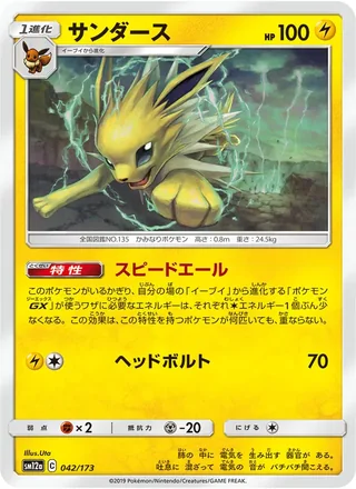 Jolteon — サンダース (2019)
