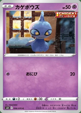 Shuppet — カゲボウズ (2021)