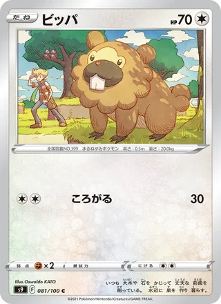 Bidoof — ビッパ (2022)