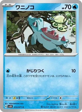 Totodile — ワニノコ (2024)