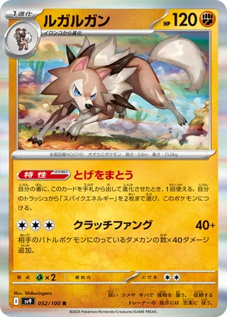 Lycanroc — ルガルガン (2025)