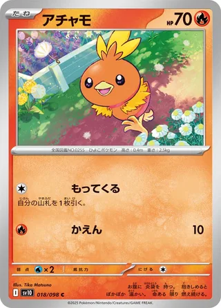 Torchic — アチャモ (2025)