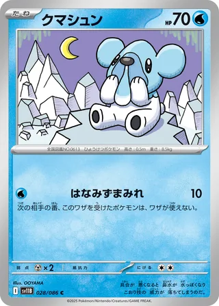 Cubchoo — クマシュン (2025)
