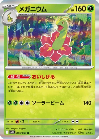 Meganium — メガニウム (2025)