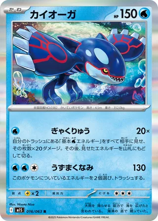 Kyogre — カイオーガ (2025)