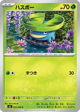 Lotad — ハスボー (2025)