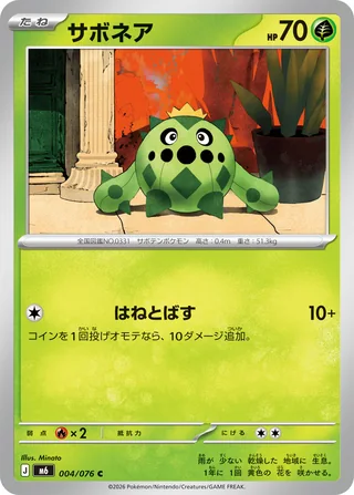 Cacnea — サボネア (2026)