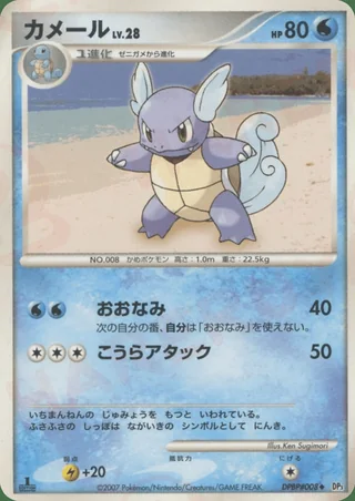 Wartortle — カメール (2007)