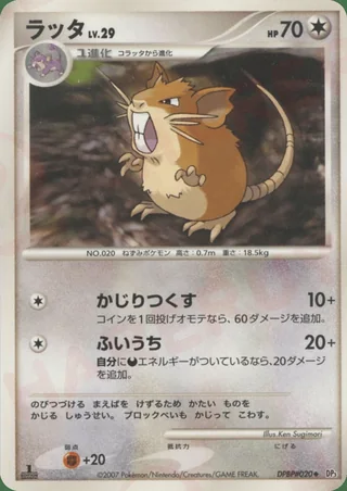 Raticate — ラッタ (2007)